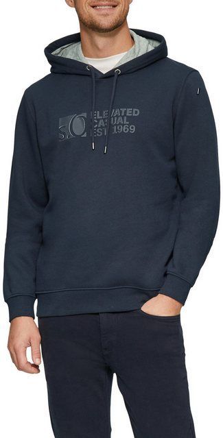 Sweater - Capuchon - Sweatstof - Logoprint - Normale Pasvorm