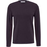 Sweater - Ronde Hals - Lange Mouwen - Regular Fit - Vlamgarenstructuur