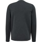 s.Oliver - Trui - Donkergrijs - Katoen - Ronde Hals