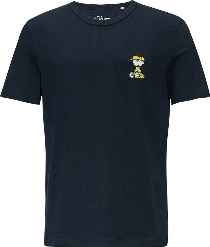 s'Oliver - T-shirt - Mannen - 59D2 BLUE