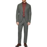 s.Oliver - BLACK LABEL - Colbert - Donkergrijs - Slim Fit, Knoopsluiting, Gedeeltelijk Gevoerd