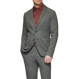 s.Oliver - BLACK LABEL - Colbert - Donkergrijs - Slim Fit, Knoopsluiting, Gedeeltelijk Gevoerd