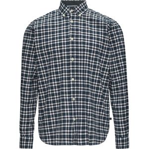 Overhemd - Geruit - Katoen - Lange Mouw - Regular Fit