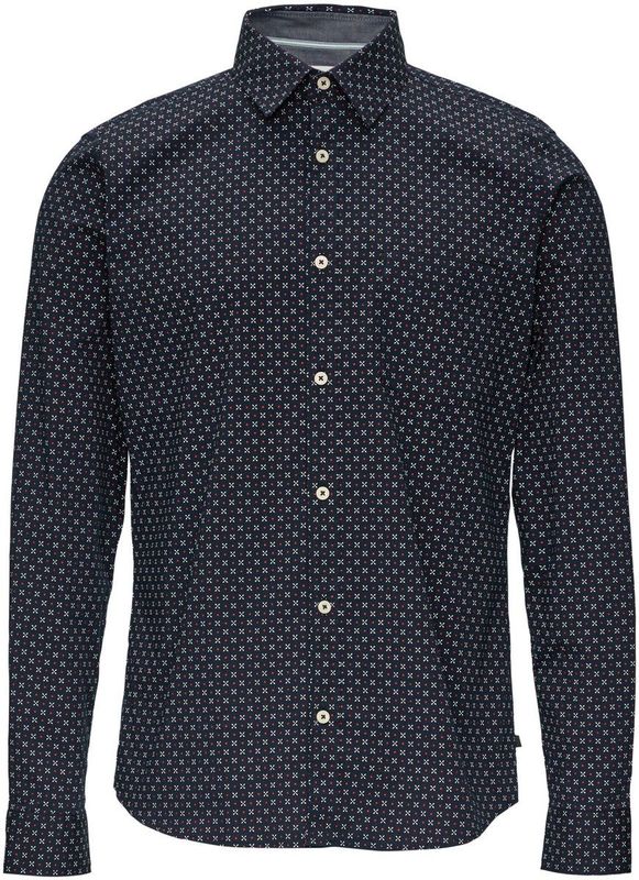 Shirt - Slim-fit - Overhemd - Hoge Kwaliteit - All-over Print
