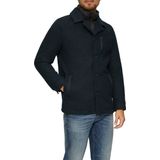 s.Oliver - Tussenjas - Navy - Klassieke Mantel - Licht Gevoerd