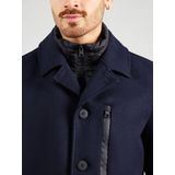 s.Oliver - Tussenjas - Navy - Klassieke Mantel - Licht Gevoerd