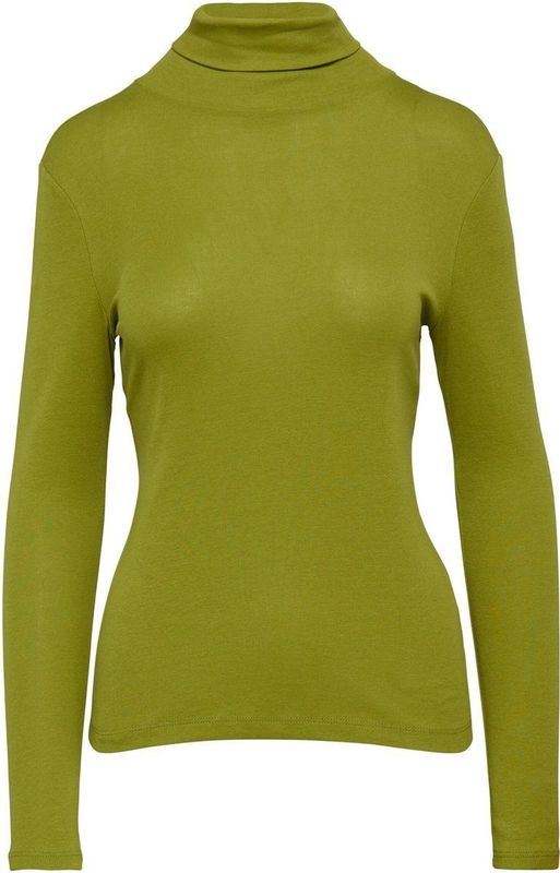 Turtleneck - Lange Mouwen - Slim Fit - Geribbelde Structuur