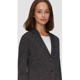 Blazers - Slanke Pasvorm - Viscose - Mélange - Knoopsluiting