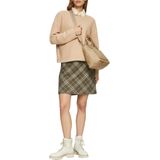 s.Oliver - Trui - Lichtbruin - Knitwear - Ronde Hals - Losse Pasvorm