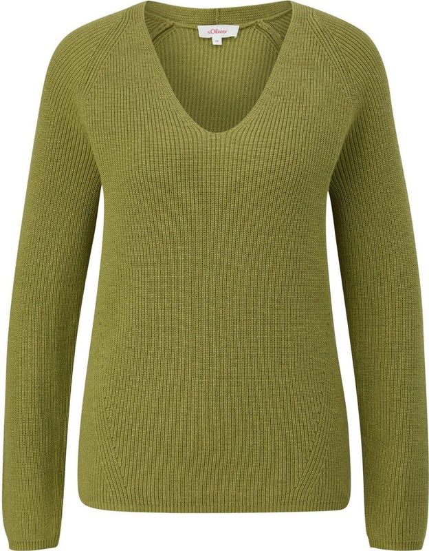 Gebreide Trui - Casual - V-hals - Regular Fit - Lange Mouwen