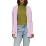 s.Oliver - Gebreid Vest - Pruim - Knitwear - Lange Mouw