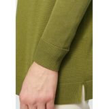 s.Oliver - Fijn Breiwerk - Vest - Groen - Zonder Sluiting