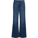 s.Oliver - Suri - Jeans - Blauw - Regular Fit - High Rise - Wide Leg