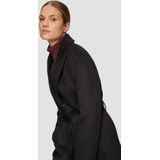 Mantel - Wolmix - Drukknopen - Strikceintuur