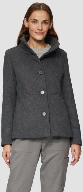 s.Oliver Twill jas met opstaande kraag, 9898, 44