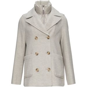 Cardigan - Geweven Stof - Met Reverskraag - Lange Mouwen