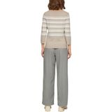 s.Oliver BLACK LABEL - Trui - Lichtbeige/Wit - Gebreide Truien