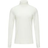 Col - Lange Mouwen - Gebreide Trui - Slim Fit - Zoom Met Geribbelde Boord