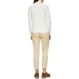 Col - Lange Mouwen - Gebreide Trui - Slim Fit - Zoom Met Geribbelde Boord