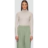 Gebreide Trui - Effen - Viscose - Lange Mouw - Normale Pasvorm