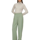 Gebreide Trui - Effen - Viscose - Lange Mouw - Normale Pasvorm