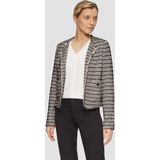 Binnenjas - Casual - Korte Jas - Bouclé Look - Regular Fit - Lange Mouwen