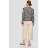 Binnenjas - Casual - Korte Jas - Bouclé Look - Regular Fit - Lange Mouwen