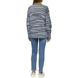 Gebreide Trui - V-hals - Gestreept - Casual Look