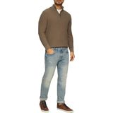 s.Oliver - Gebreide Trui - Zacht - Met Ritssluiting - Regular Fit