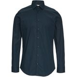s.Oliver BLACK LABEL - Shaped Fit - Zakelijk Overhemd - Katoenstretch - Effen