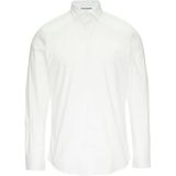 s.Oliver BLACK LABEL - Shaped Fit - Zakelijk Overhemd - Katoenstretch - Effen