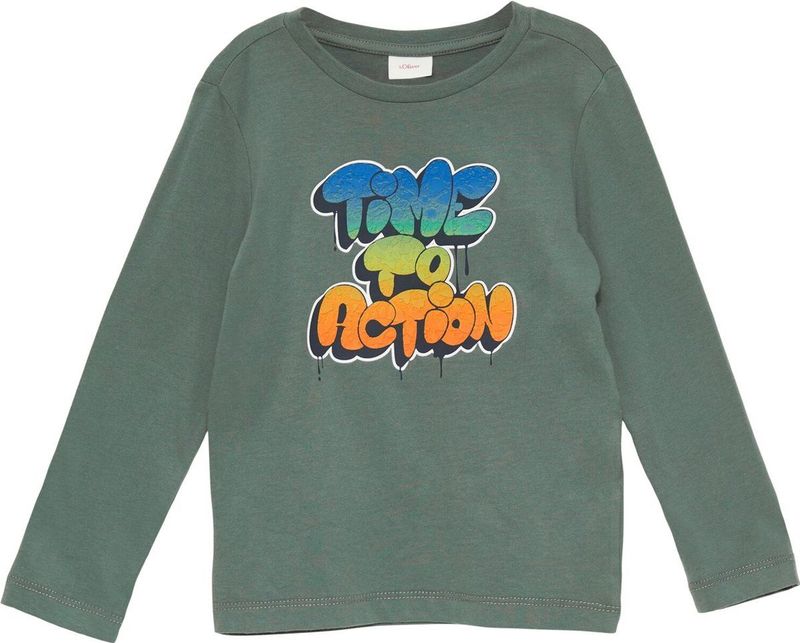 S'Oliver Boy-T-shirt9515 GREY BLACK