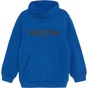 s.Oliver - Regular Fit Sweatshirt - Effen - Katoenmix - Opstaande Kraag