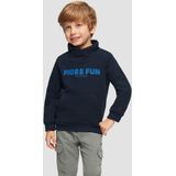 s.Oliver Casual - Sweatshirt - Effen - Katoen/Polyester - Regular Fit