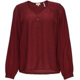 Blouse - Viscose - Gesmokte Details