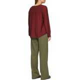 Blouse - Viscose - Gesmokte Details