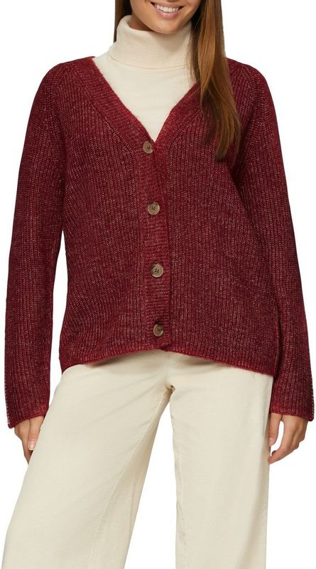 Gebreid Vest - Effen - Knitwear - V-hals - Lange Mouw