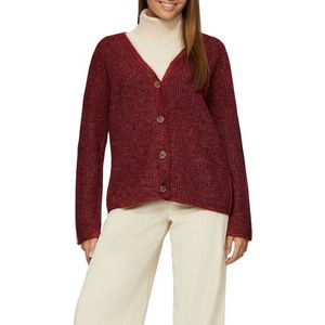 s.Oliver - Vest - Cranberry - Knoopsluiting - V-hals - Zonder Capuchon