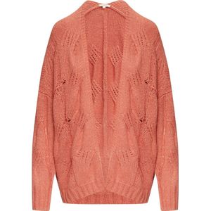 Vest - Gebreid - Relaxed Fit - V-hals - Wolmix