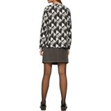 s.Oliver - Blouseshirt - Grijs - Lange Mouw - Losse Pasvorm