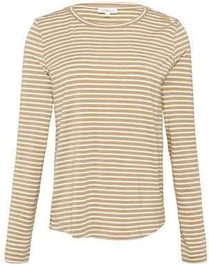 s.Oliver - T-Shirt - Gestreept - Lange Mouwen - Regular Fit