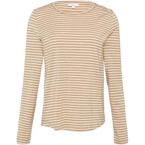 s.Oliver - T-Shirt - Gestreept - Lange Mouwen - Regular Fit
