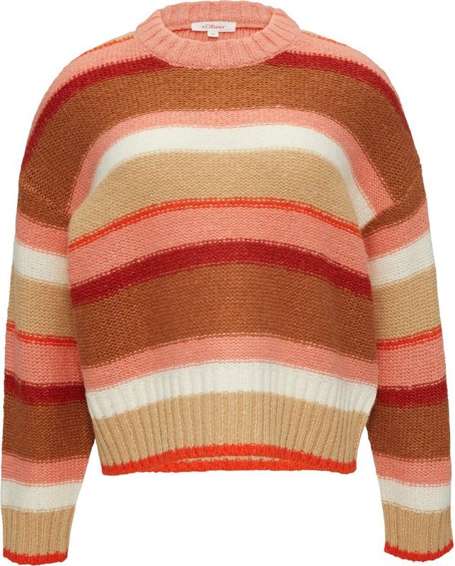 Gebreide Trui - Tijdloos Streeppatroon - Zacht en Warm - Relaxte Pasvorm