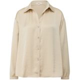 s.Oliver - Blouse - Beige - Klassieke Blouse - Lange Mouw