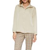 s.Oliver - Blouse - Beige - Klassieke Blouse - Lange Mouw