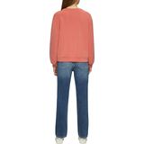 s.Oliver - Sweatshirt - Abrikoos - V-hals - Lange Mouw