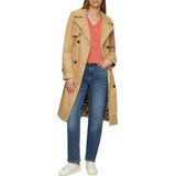 s.Oliver - Sweatshirt - Abrikoos - V-hals - Lange Mouw