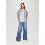 Gebreid Vest - Effen - Knitwear - Lange Mouw - Normale Pasvorm