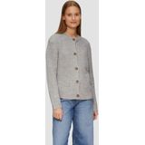 Gebreid Vest - Effen - Knitwear - Lange Mouw - Normale Pasvorm