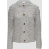 Gebreid Vest - Effen - Knitwear - Lange Mouw - Normale Pasvorm